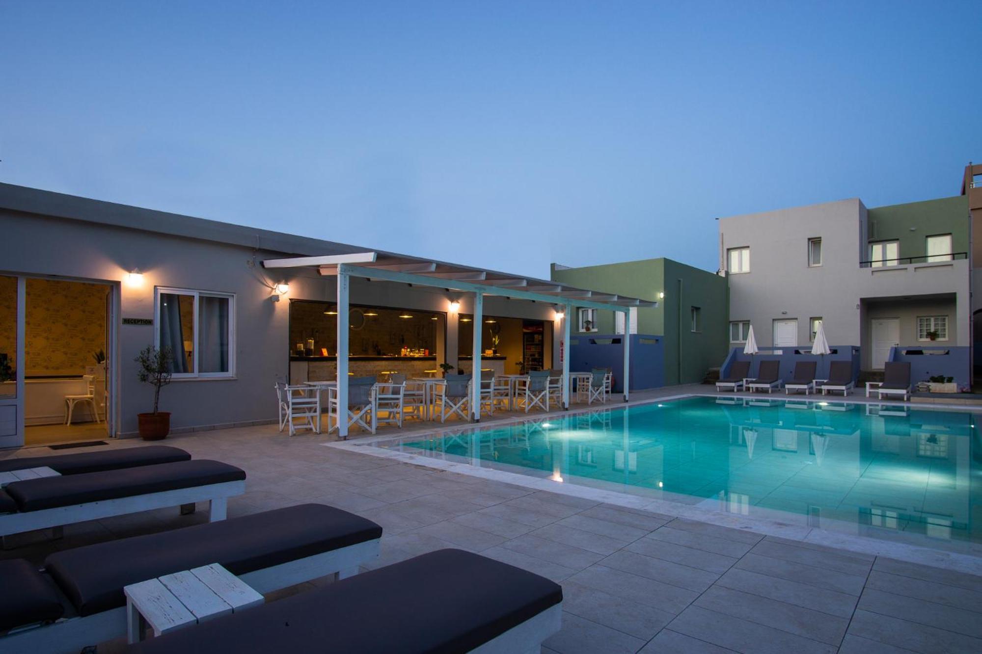 Aparthotel Golden Sun Boutique Malia Exterior foto